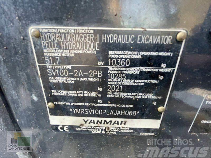 Yanmar SV 100 Beltegraver