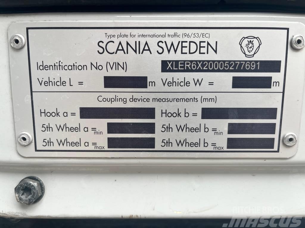 Scania R 480 XPI  HDS-Effer 655S Røff terreng kraner