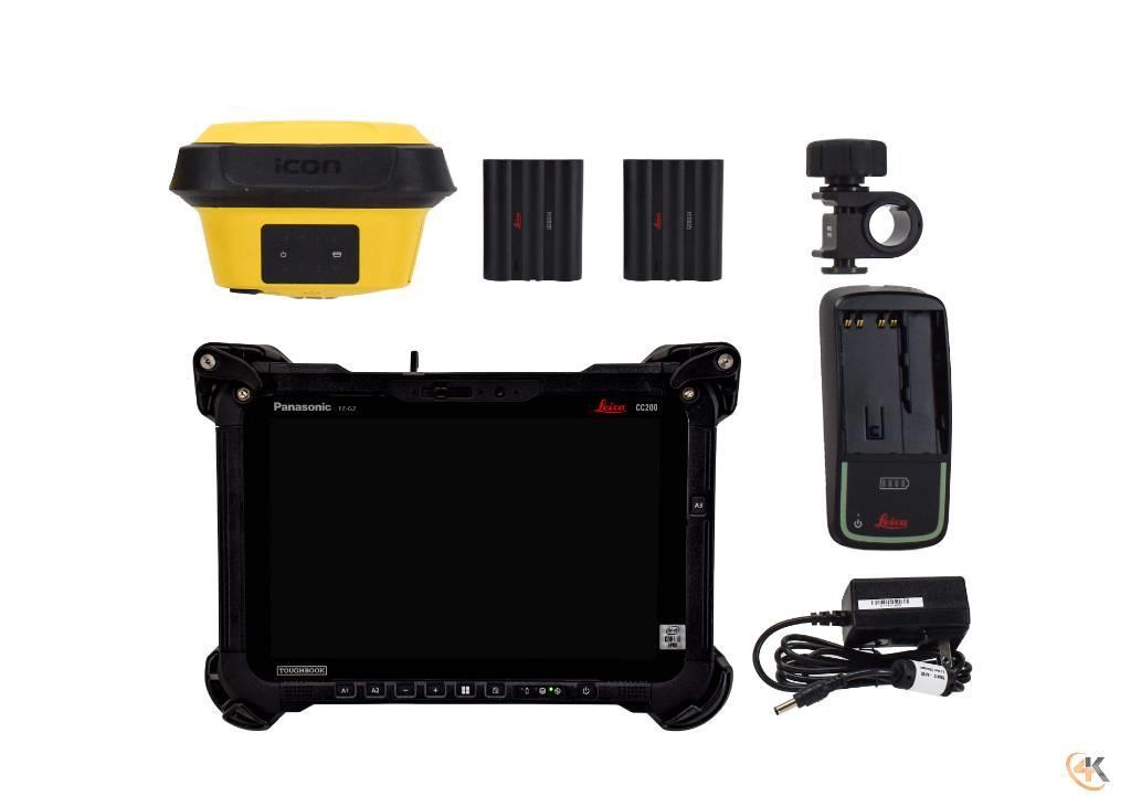 Leica iCON iCG70 Network Rover Receiver w/ CC200 & iCON Andre komponenter