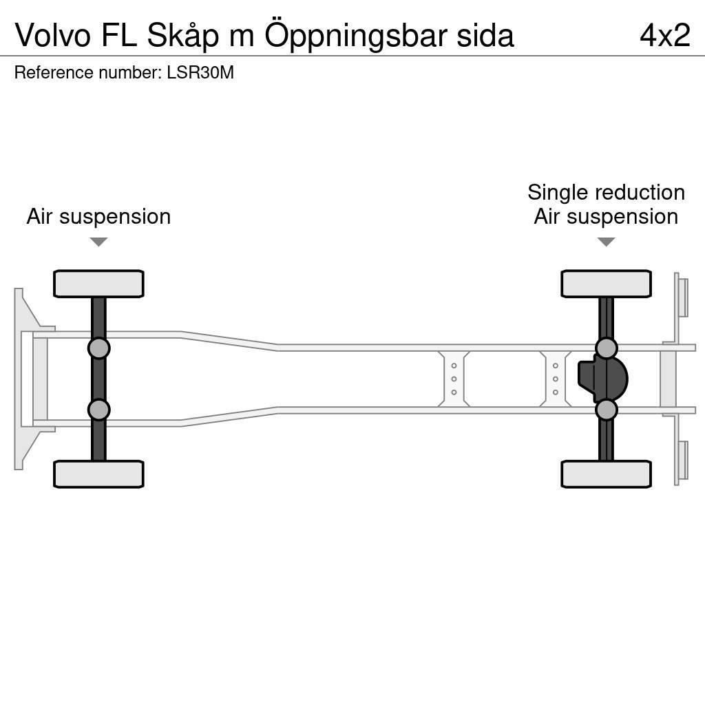 Volvo FL Skåp m Öppningsbar sida Skapbiler