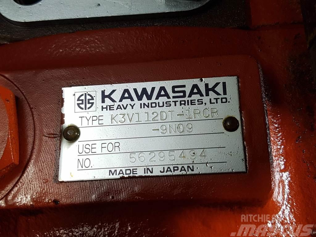 Kawasaki K3V112DT-1RCR-9N09 - Load sensing pump Hydraulikk