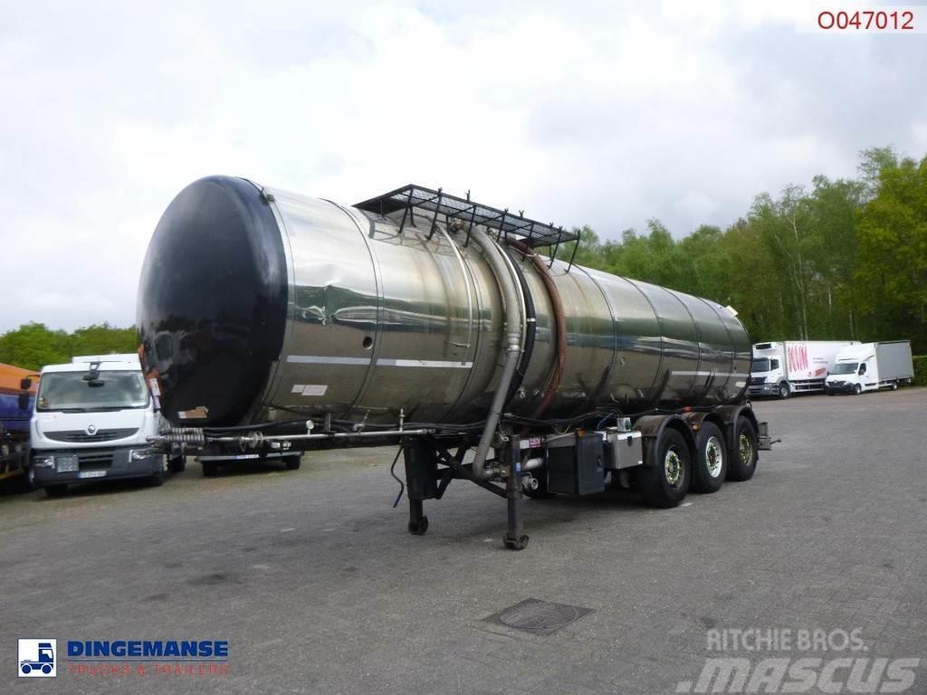 Metalovouga Bitumen tank inox 32 m3 / 1 comp + pump Tanksemi
