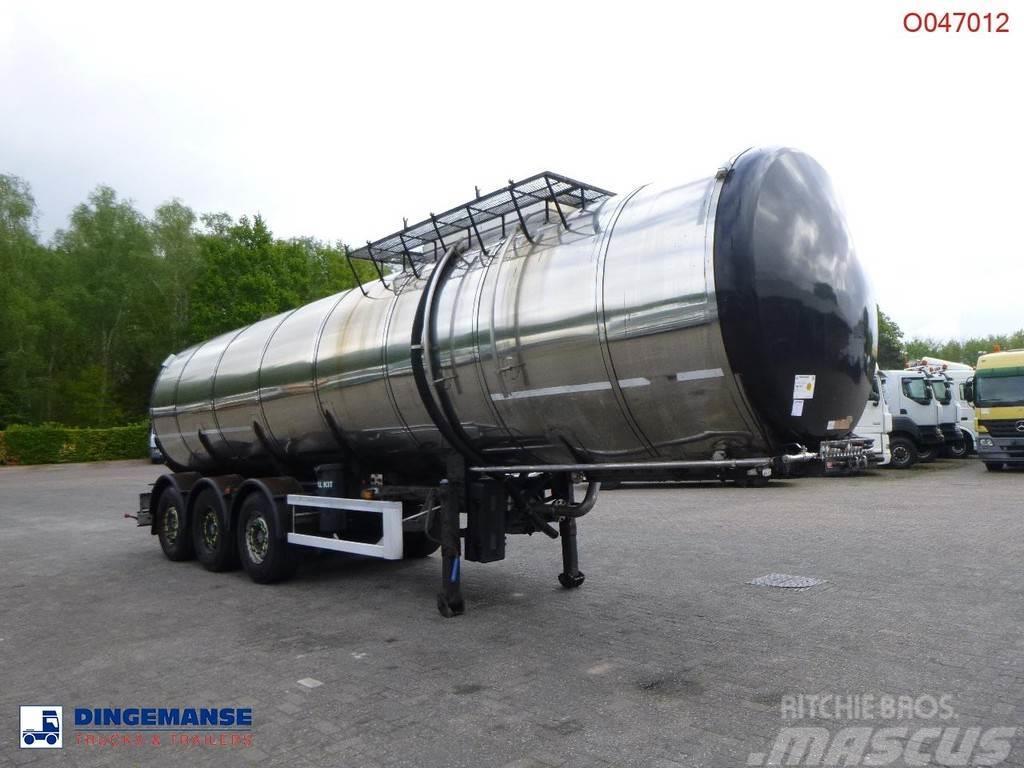 Metalovouga Bitumen tank inox 32 m3 / 1 comp + pump Tanksemi