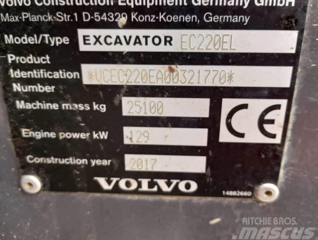 Volvo EC220EL Beltegraver
