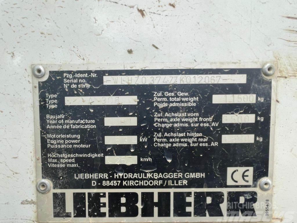 Liebherr A 308 Hjulgravere