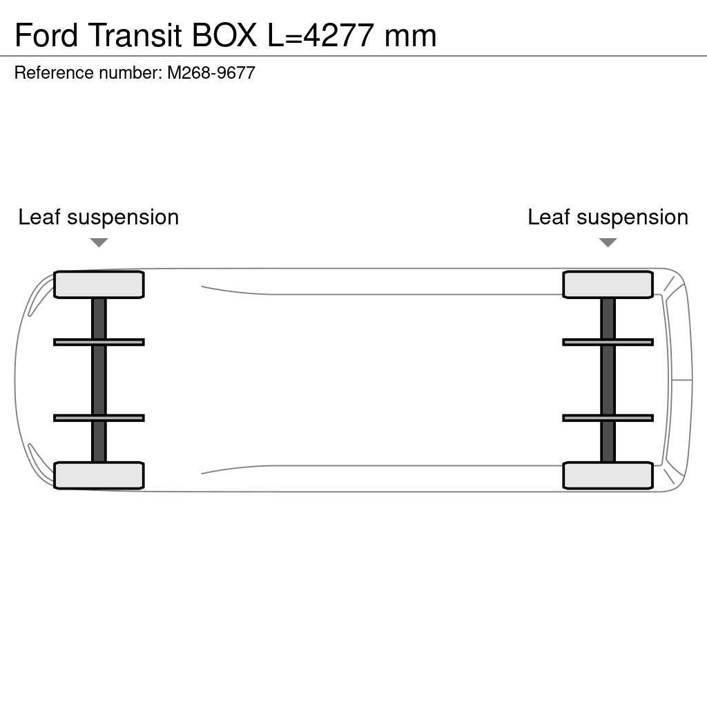 Ford Transit BOX L=4277 mm Andre varebiler