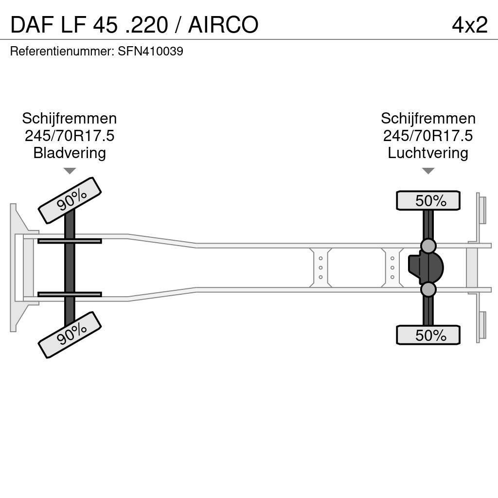 DAF LF 45 .220 / AIRCO Planbiler