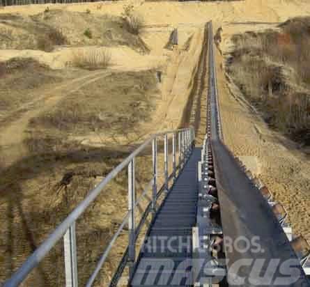 470 m conveyor belt system Landbandanlage Transportbånd