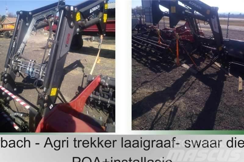  Orbach-Agri tractor mounted Hjullastere