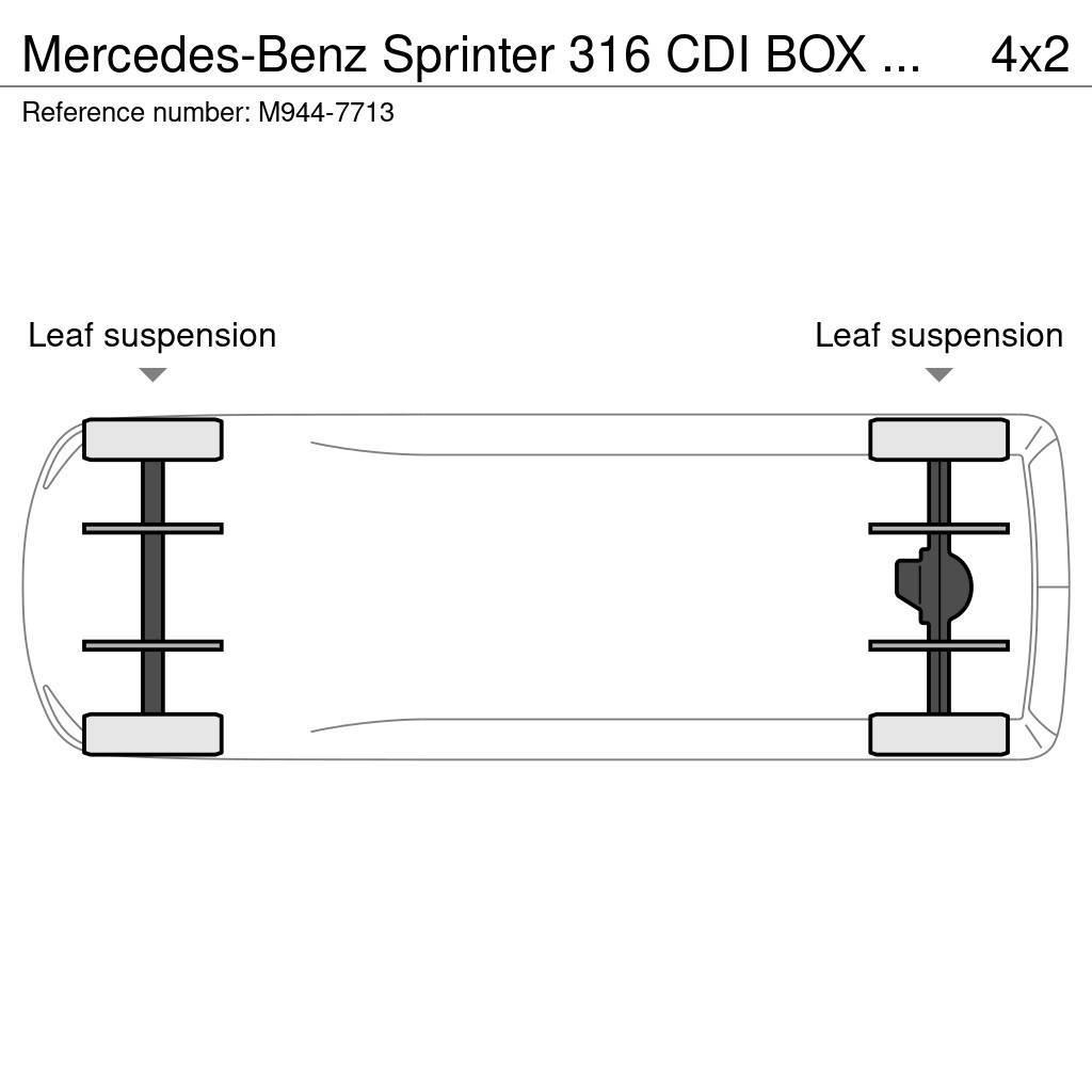 Mercedes-Benz Sprinter 316 CDI BOX L=4282 mm Andre varebiler