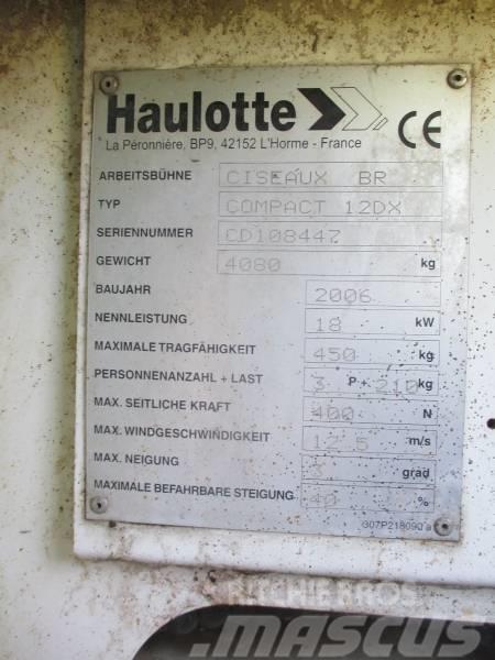 Haulotte Compact 12 DX Sakselifter
