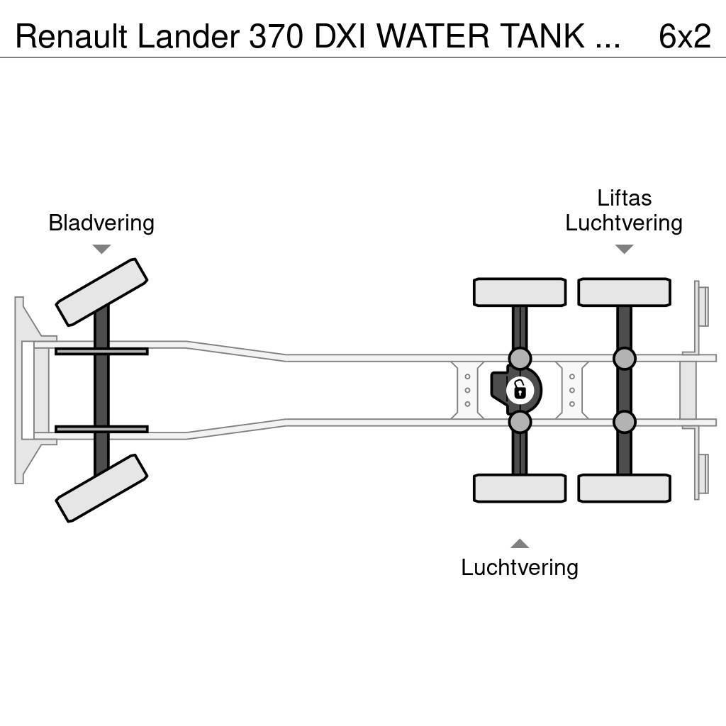 Renault Lander 370 DXI WATER TANK IN INSULATED STAINLESS S Tankbiler