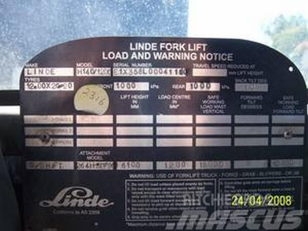 Linde H140/1200 Stortrucker