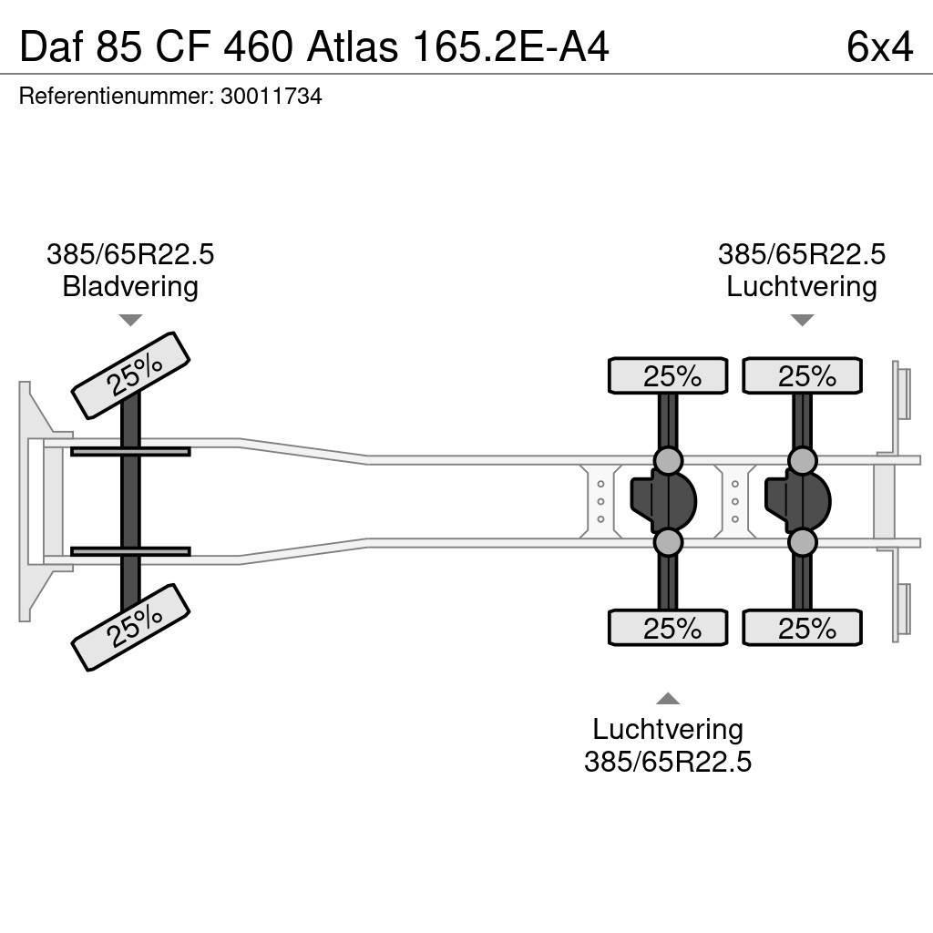 DAF 85 CF 460 Atlas 165.2E-A4 Kranbil