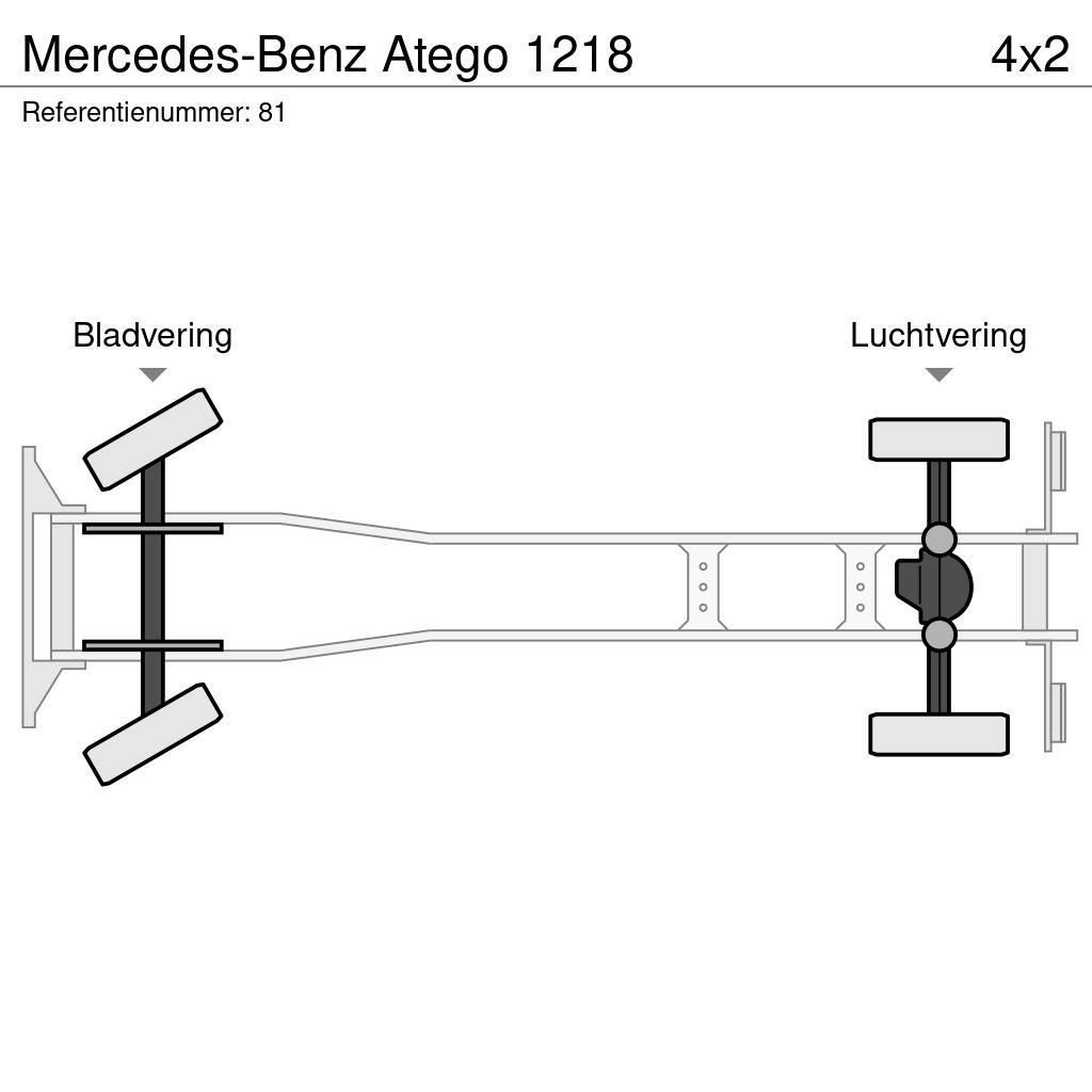 Mercedes-Benz Atego 1218 Skapbiler
