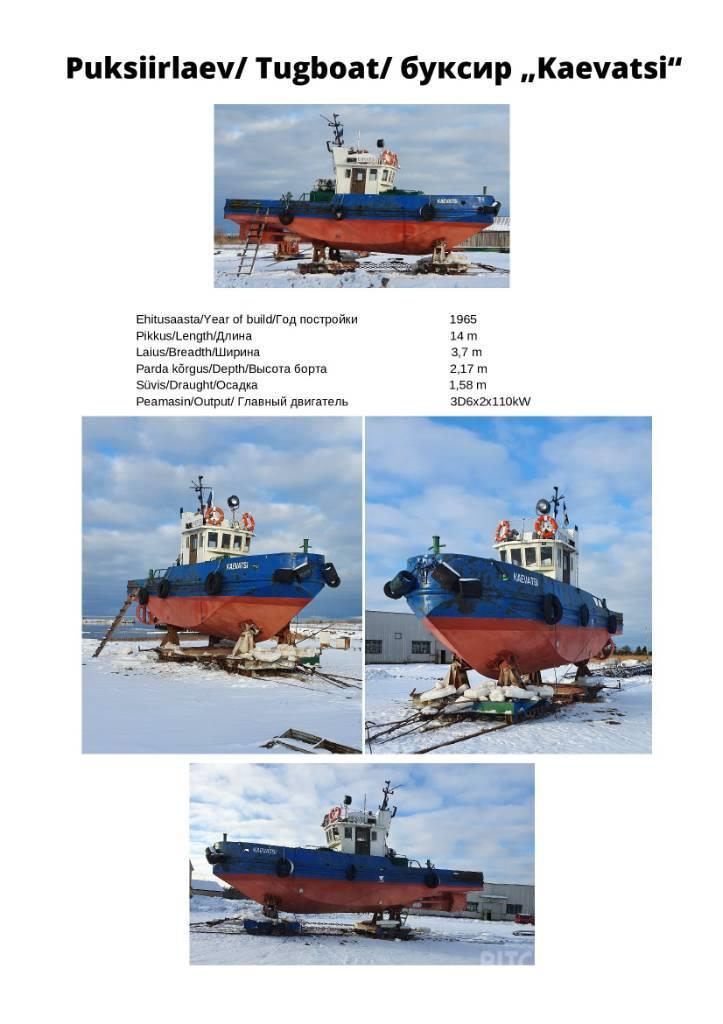  Tugboat Kaevatsi Arbeidsbåter, lektere og pontonger