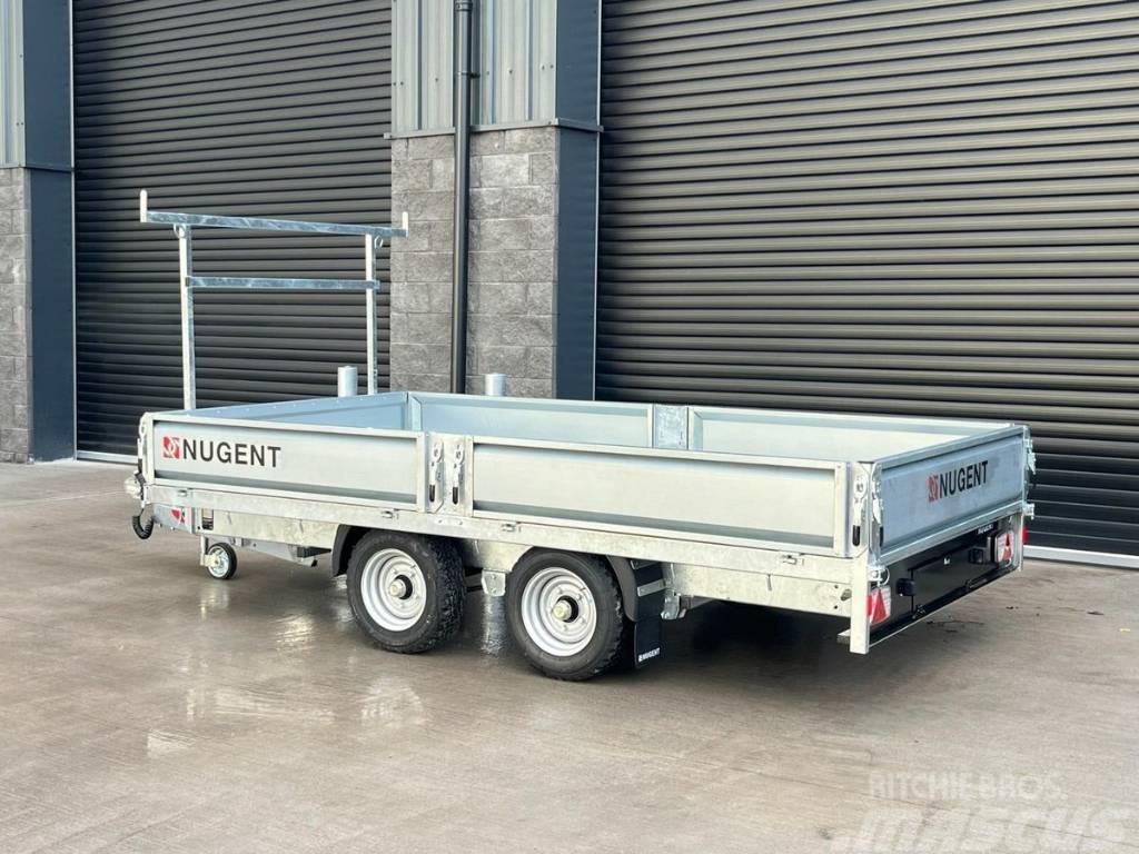 Nugent F3720H Twin Axle Flatbed Trailer Andre hengere
