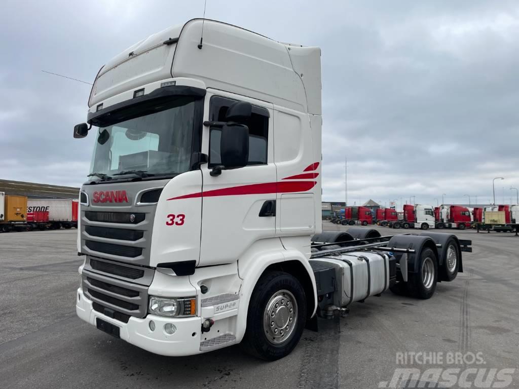 Scania R490 6x2*4 ADR Chassis Retarder Euro 6 Chassis