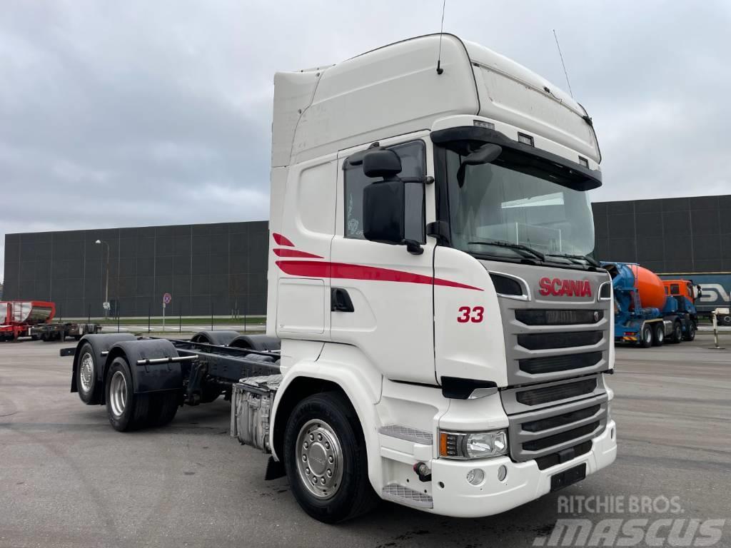 Scania R490 6x2*4 ADR Chassis Retarder Euro 6 Chassis