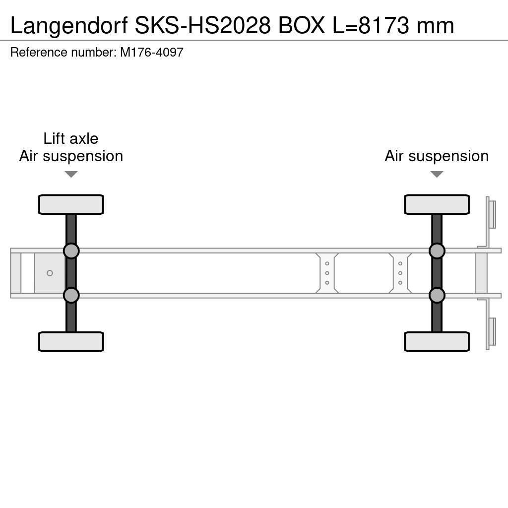 Langendorf SKS-HS2028 BOX L=8173 mm Tippsemi