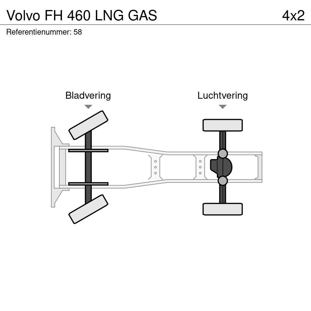 Volvo FH 460 LNG GAS Trekkvogner