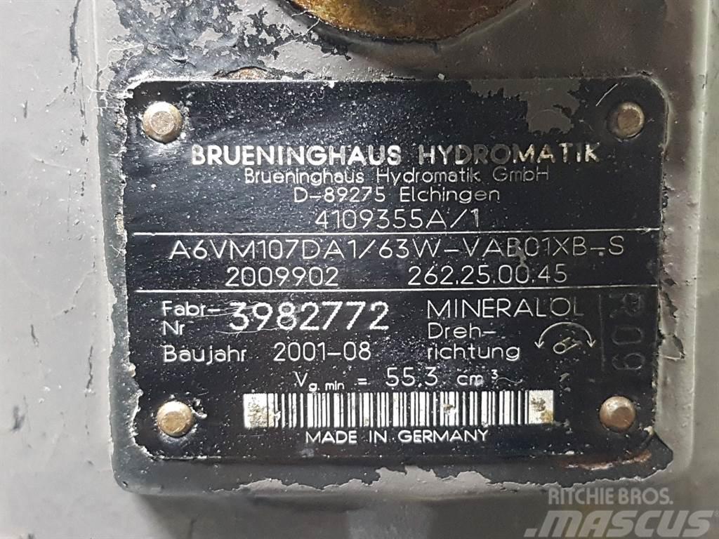 Ahlmann AZ14-Brueninghaus A6VM107DA1/63W-Drive motor Hydraulikk