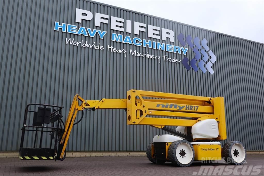 Niftylift HR17NE Electric, 4x2 Drive, 17m Working Height, 9. Leddede bomlifter