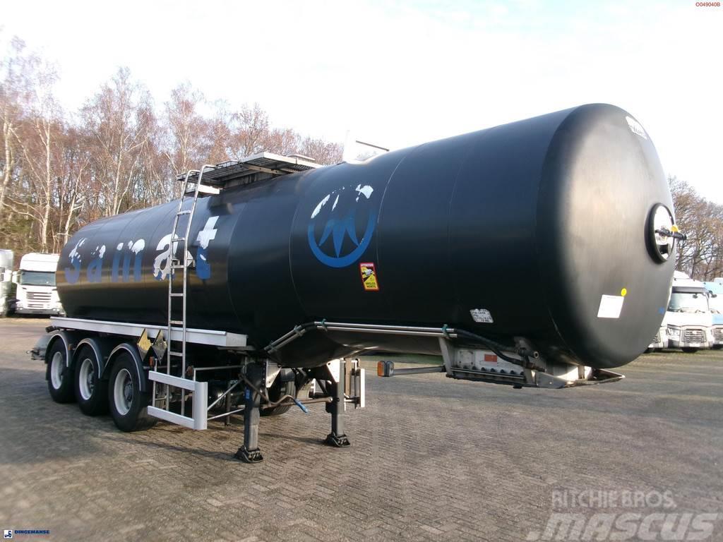 Magyar Bitumen tank inox 29.5 m3 / 1 comp + pump / ADR 13 Tanksemi