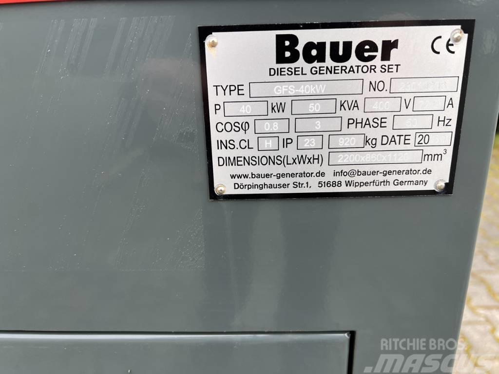 Bauer Aggregaat 50 KVA Diesel Generatorer