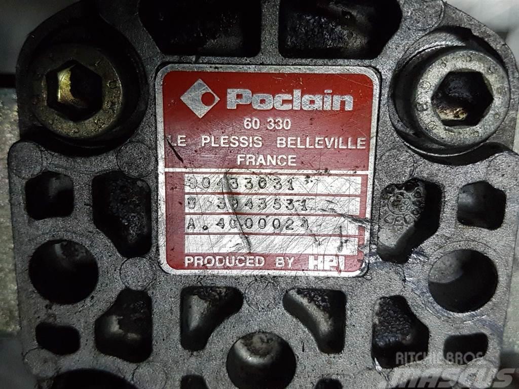 Poclain 904333031-W3943531-Hydraulic motor/Hydraulikmotor Hydraulikk