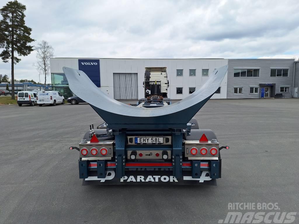 Parator 3-axl Lastväxlarsläp med tipp Vekselflak-henger