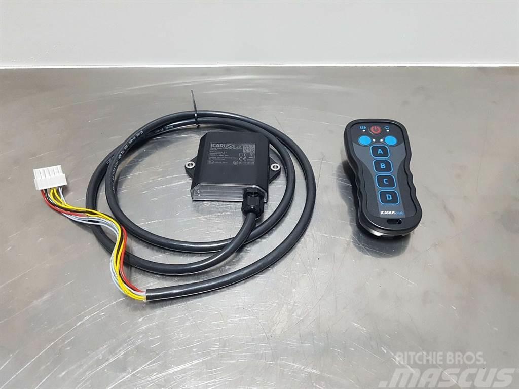  Icarus blue TM600+R420 - Wireless remote control s Lys - Elektronikk