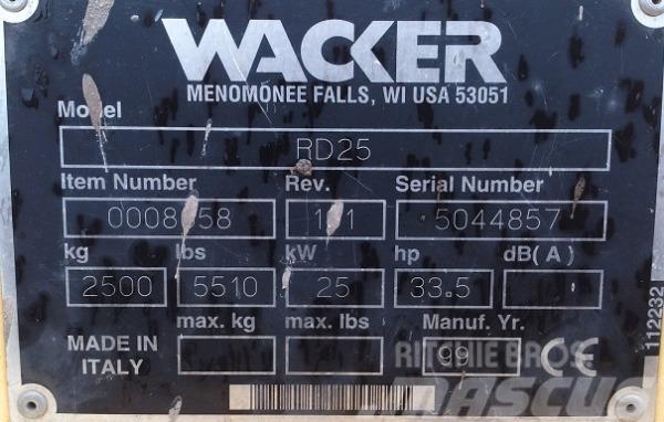 Wacker RD 25 Tandem Valser