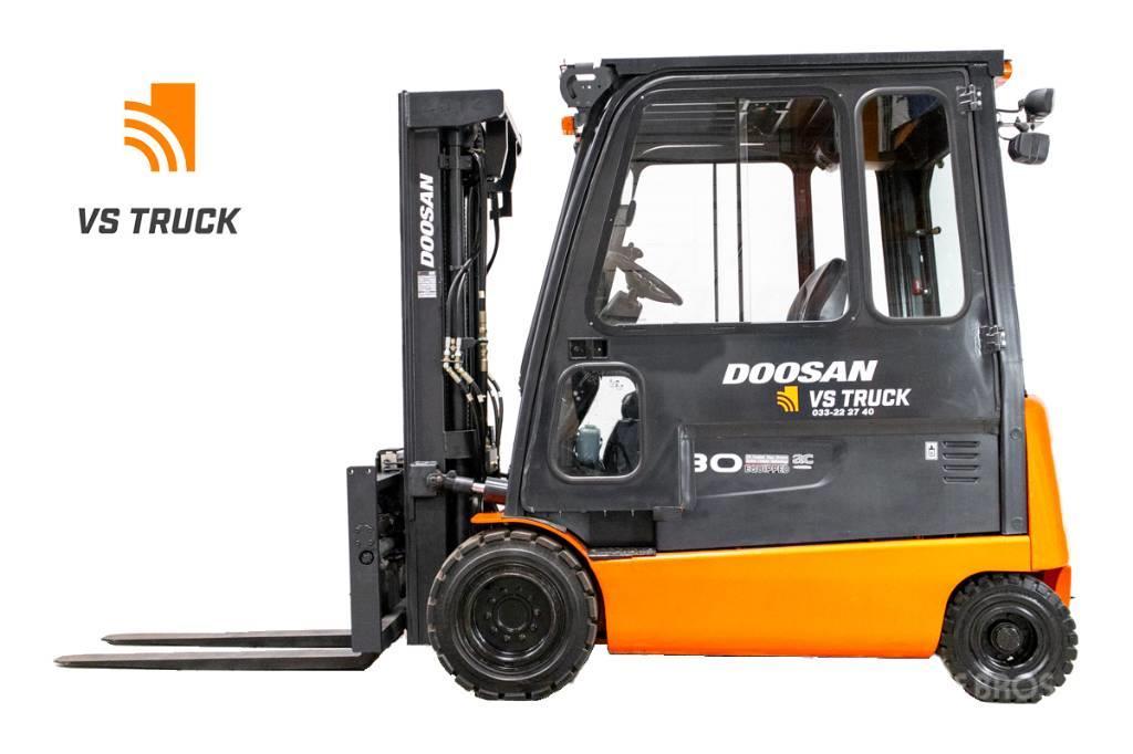 Doosan B30X, 3-tons motviktstruck med låga timmar Elektriske trucker