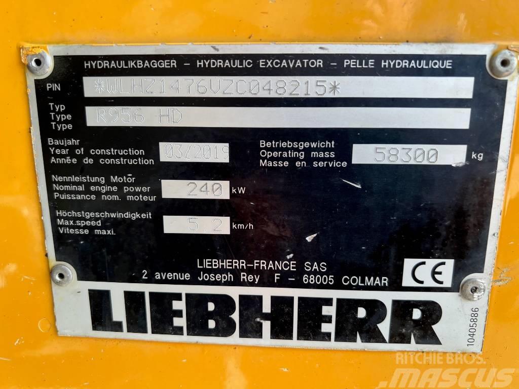 Liebherr R956 HD Beltegraver
