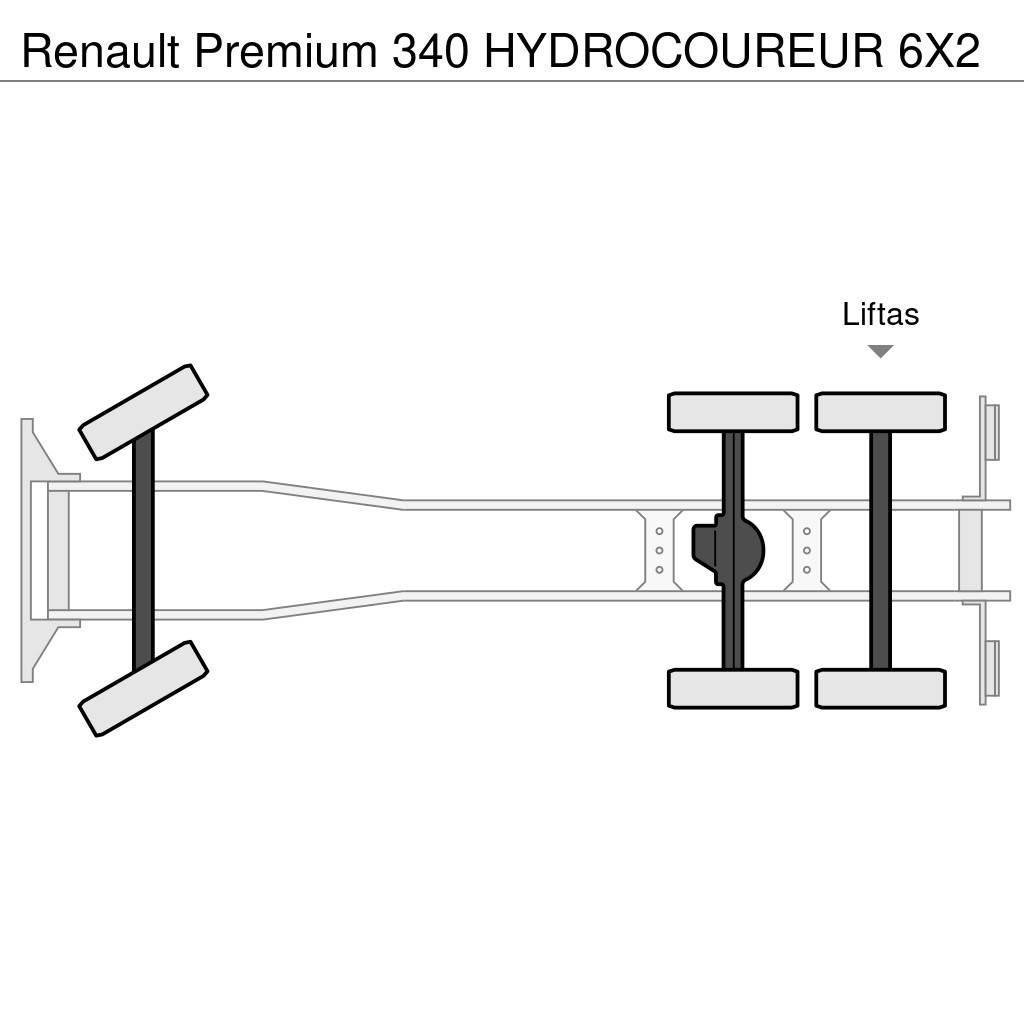 Renault Premium 340 HYDROCOUREUR 6X2 Slamsugere