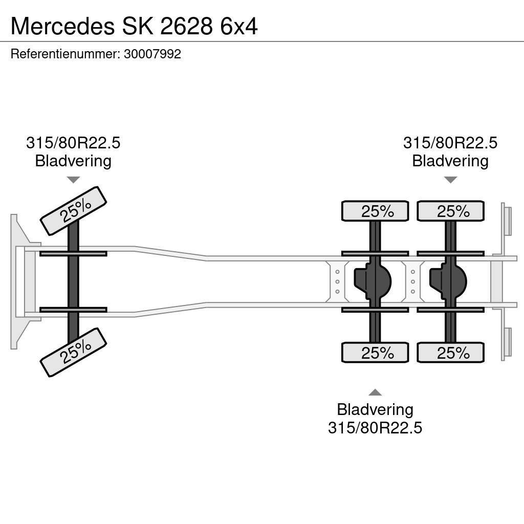 Mercedes-Benz SK 2628 6x4 Tippbil