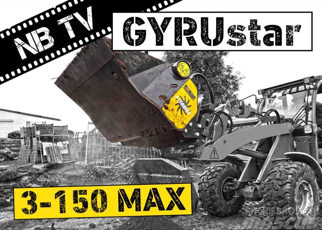 Gyru-Star 3-150MAX | Sieblöffel Radlader & Bagger Sorteringsskuffer