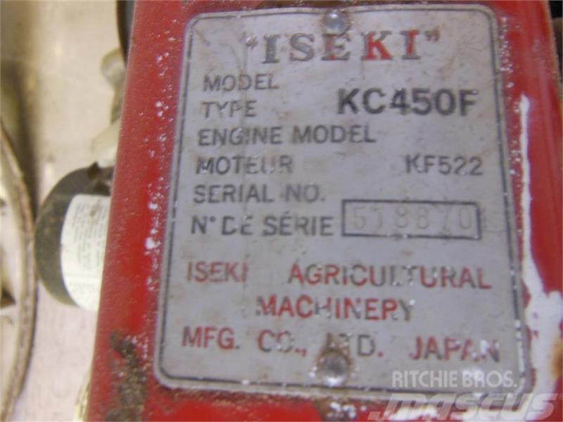 Iseki KF522 med kost Kompakttraktorer