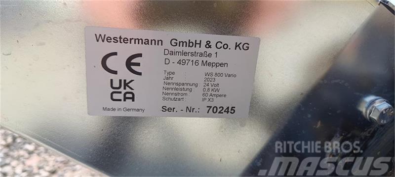 Westermann WS 800 elektrisk spalteskraber Livdyr annet utstyr