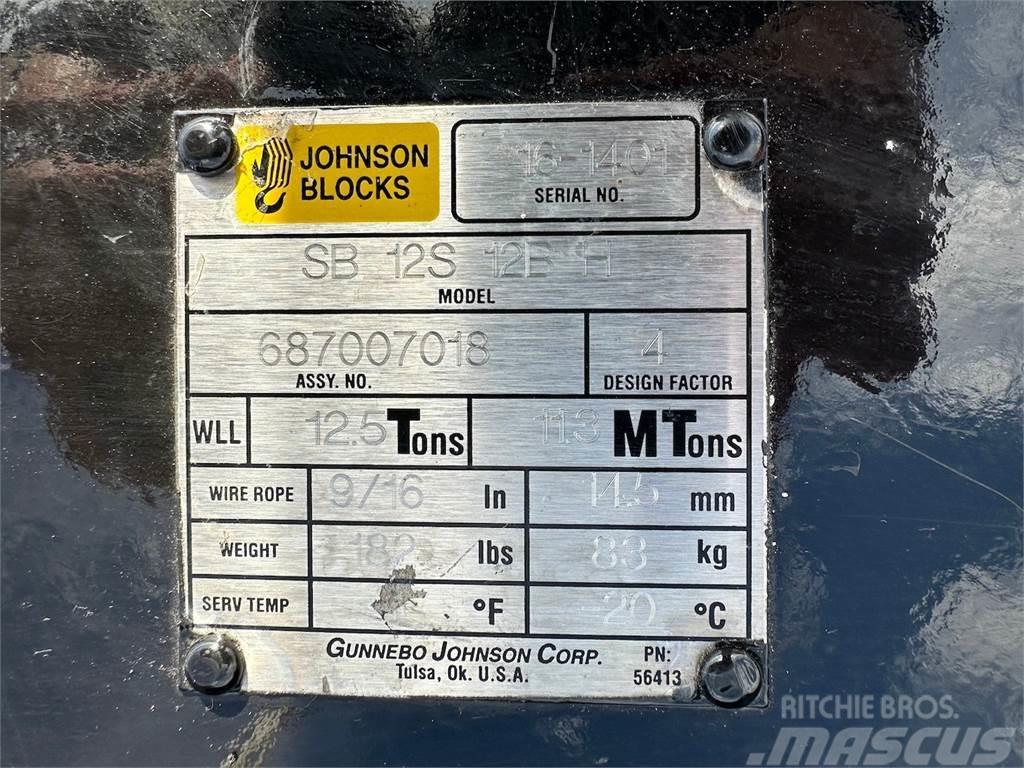 Johnson SB 12S 12B H Kran deler og utstyr