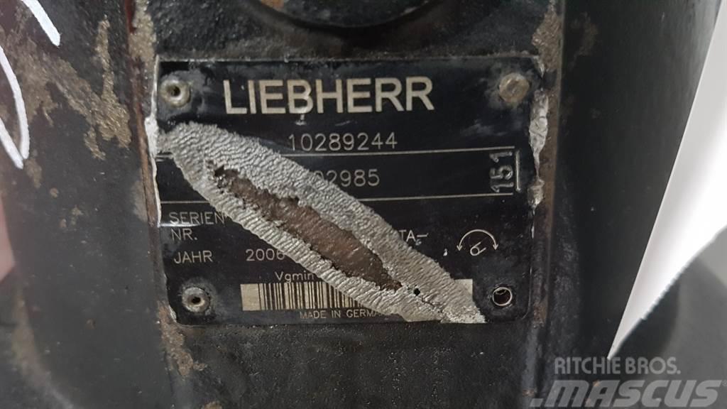 Liebherr 10289244 - Drive motor/Fahrmotor/Rijmotor Hydraulikk