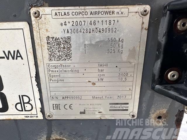 Atlas Copco Xas 48 Kompressorer