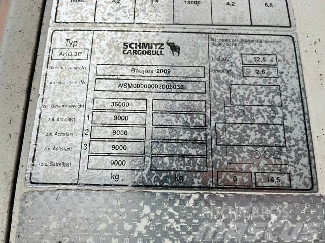 Schmitz Cargobull AKO 36 THERMOKING / BOX L=12367 mm Skaphengere Frys/kjøl/varme
