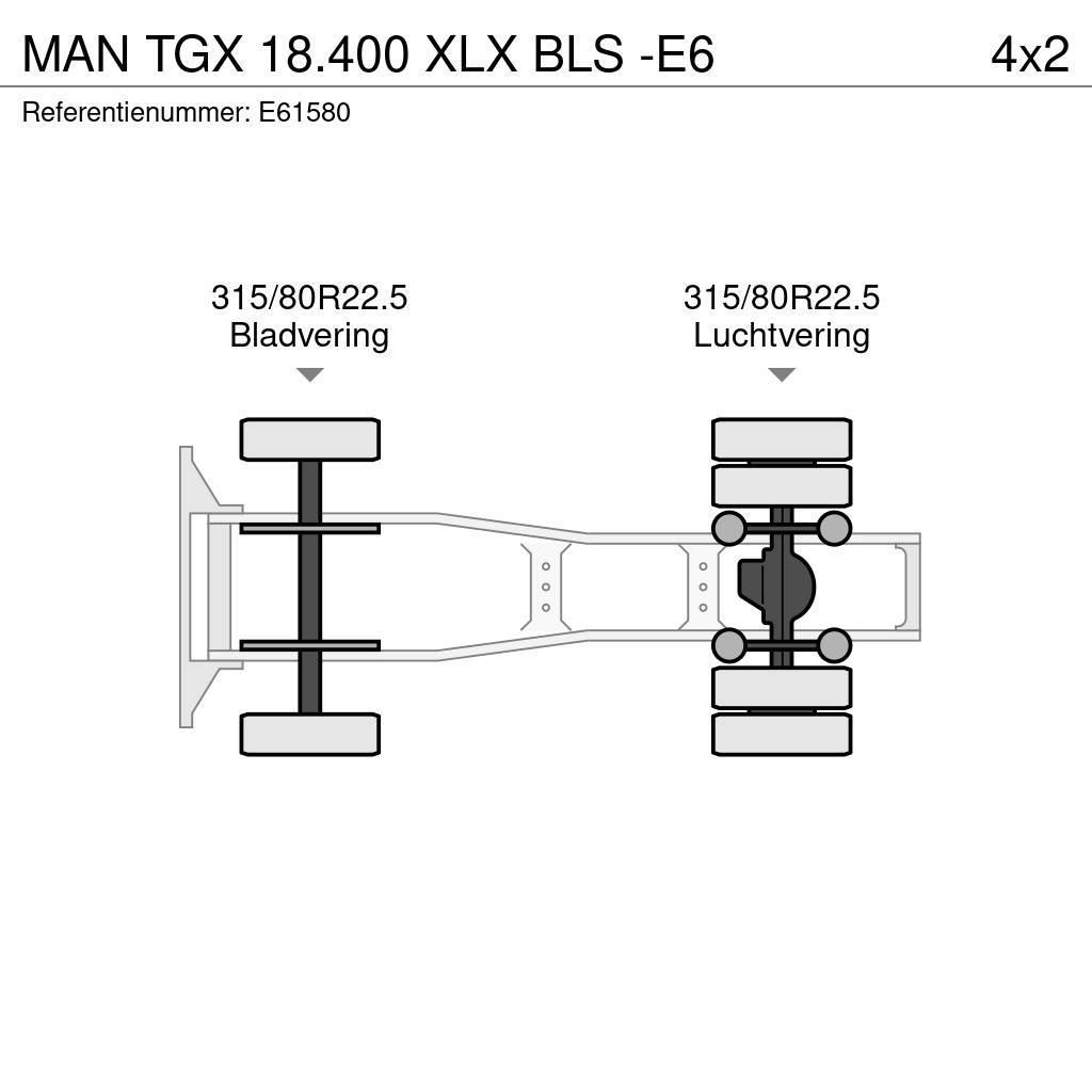 MAN TGX 18.400 XLX BLS -E6 Trekkvogner