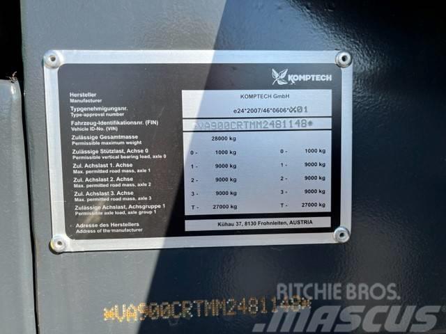 Komptech Terminator 5000S (ab 10.000 €/M bei Verfügbarkeit) Avfallsknusere