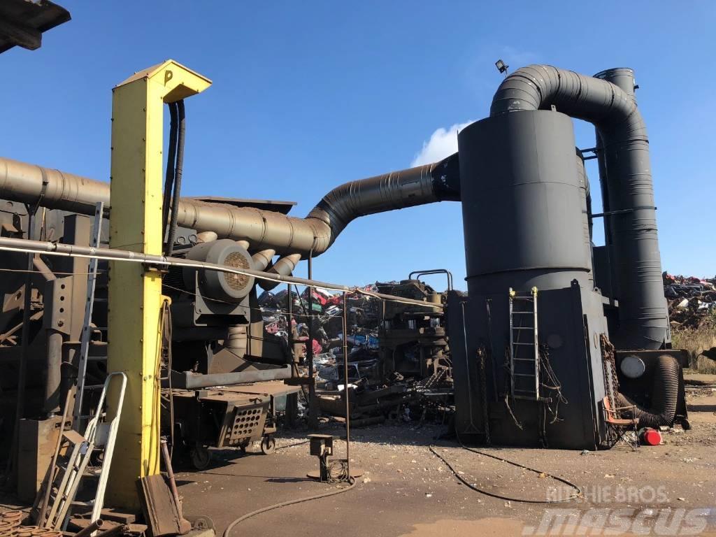 Bonfiglioli Strzępiarka 10HM metal scrap mill hammer mill Avfallskomprimatorer