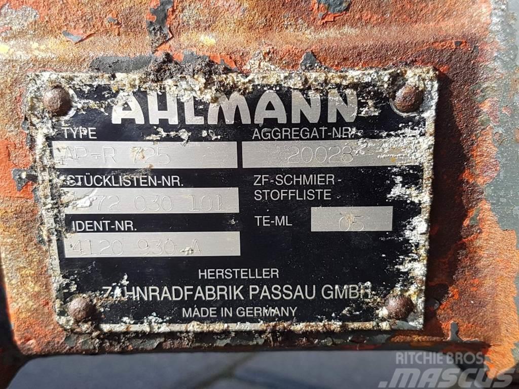Ahlmann AL75-4120930A-ZF AP-R725-Axle/Achse/As Aksler