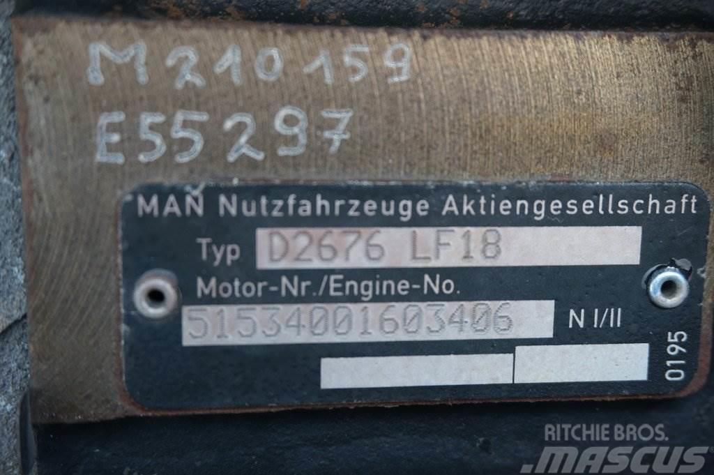 MAN D2676LF18 EURO5 480ps Motorer