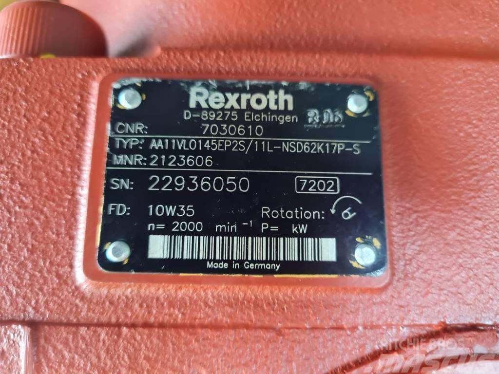 Rexroth A11VLO145EP2S/11L-NSD62K17P-S Hogstmaskiner